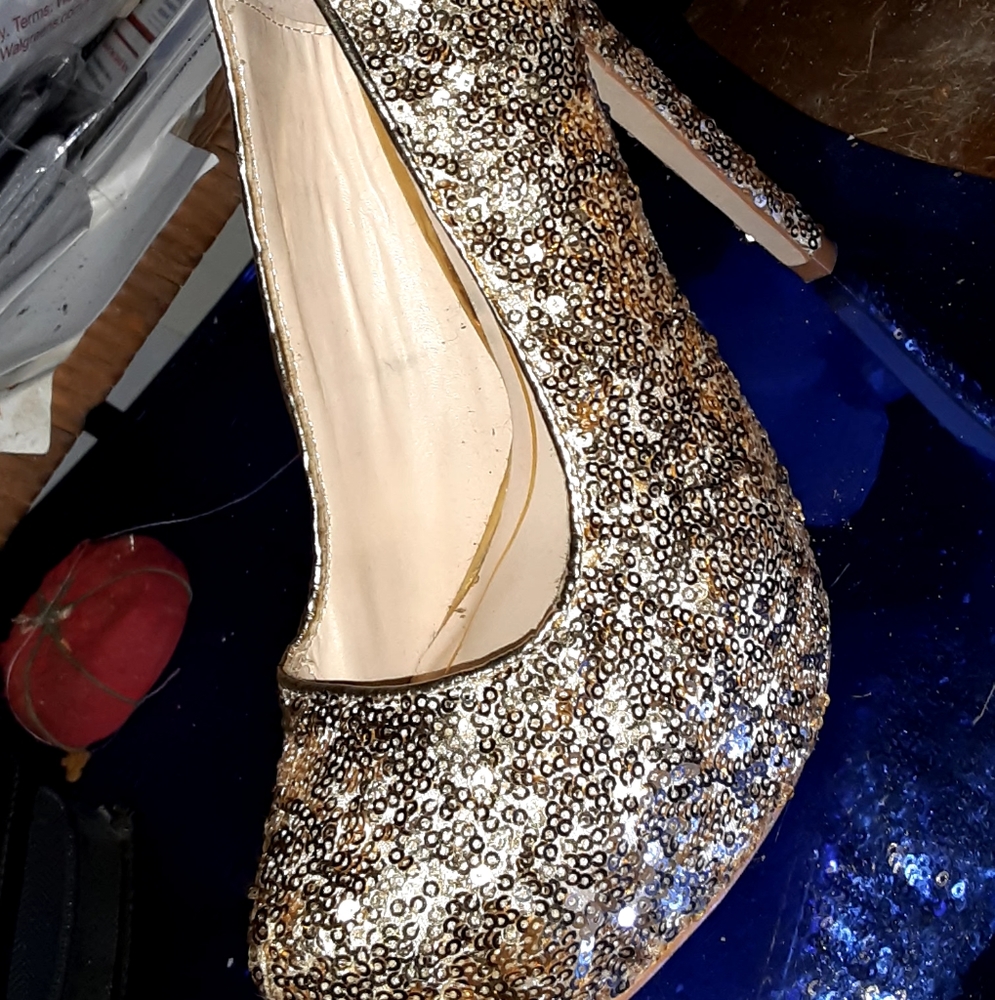 Y2k era Colin Stuart sequin heels - Picture 5 of 9
